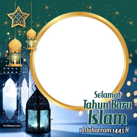 Desain Twibbon Tahun Baru Islam 1 Muharram 1443 H Free Cdr And Png