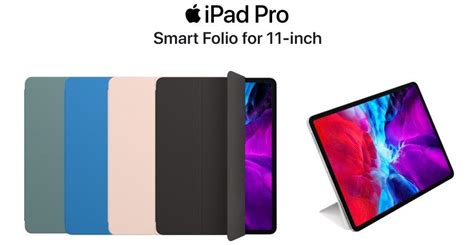 Apple Ipad Pro Second Generation 11 Inch Smart Folio Cover Black
