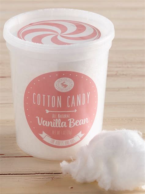 Natural Vanilla Bean Cotton Candy