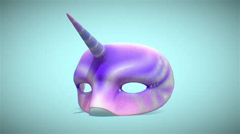 Unicorn Mask Buy Royalty Free 3d Model By Arloopa 796687e