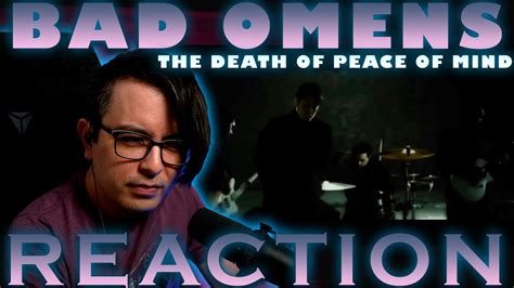 Favorite Song The Death Of Peace Of Mind Bad Omens Reaction Youtube