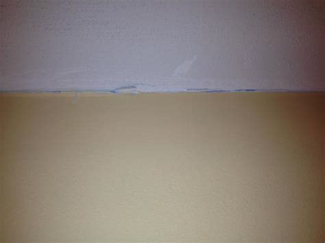 Usually, it may occur above the window or doors. Best way to repair drywall at ceiling wall seam ...