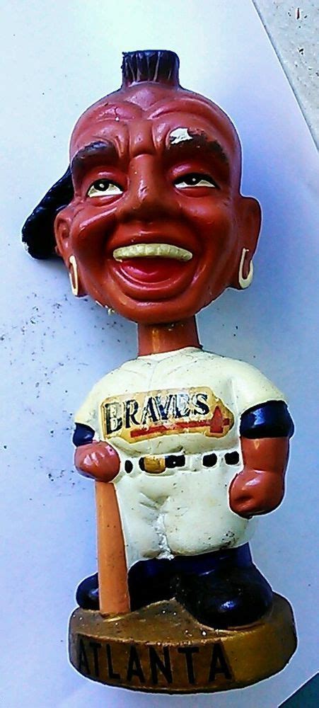 Bobblehead 1960s Atlanta Braves Mascot Indian Japan Mlb Baseball
