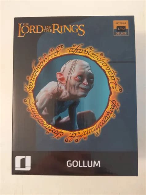 Iron Studios Gollum Lord Of The Rings Statue 110 Art Scale Deluxe New
