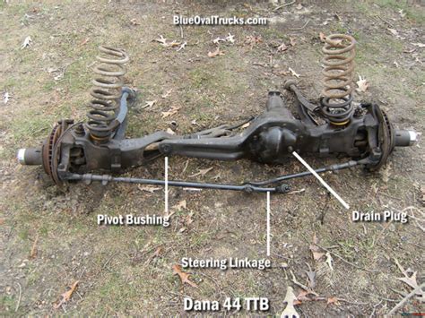 Dana 44 And Dana 44hd Ttb Front Axles Blue Oval Trucks