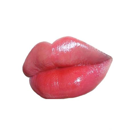 Red Pink Lips Polyvore Moodboard Filler Mouth Pinklips With Images