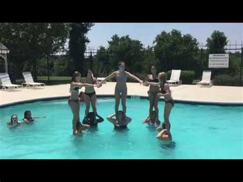Cheerleader Pool Party Youtube