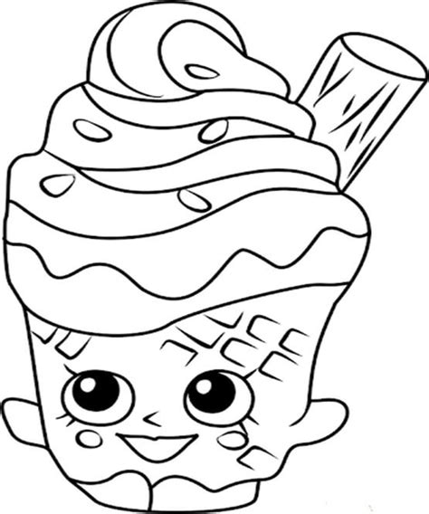 Taco Terrie Shopkins Coloring Page Free Printable Coloring Pages For Kids