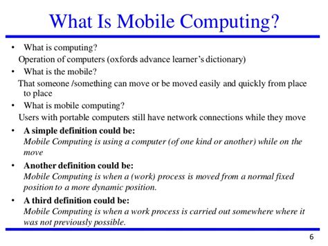 Ironically, us schools have, for the most part, banned mobile devices such as cell phones from classrooms. IT6601 MOBILE COMPUTING
