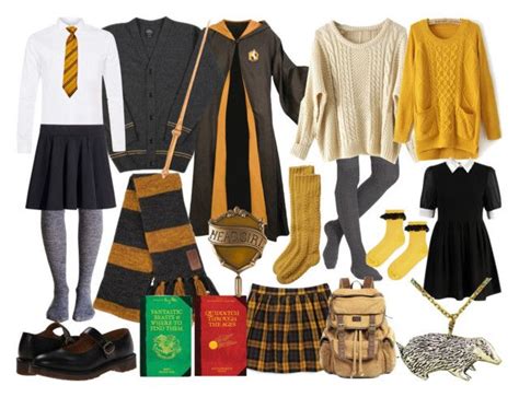 My Complete Hufflepuff Wardrobe By Chiroptera Nyxx Liked On Polyvore