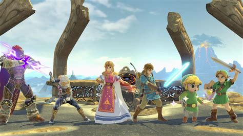 Smash Ultimate Love This Shot Especially Young Link And Ganondorf