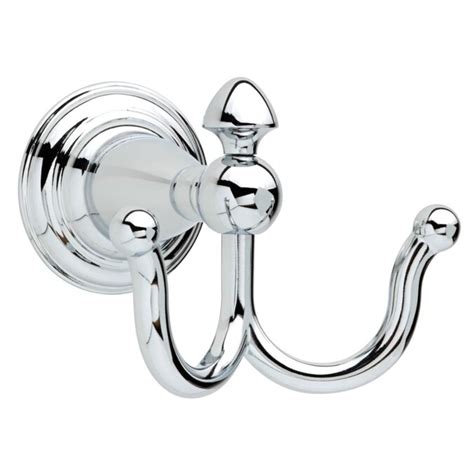 Delta Victorian 2 Hook Chrome Towel Hook In The Towel Hooks Department