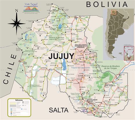 Jujuy Capital Mapa