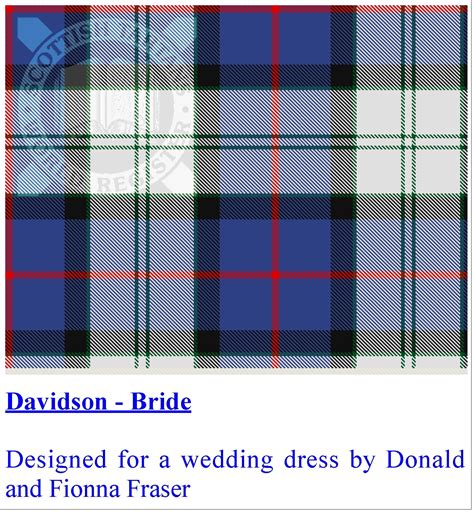 Our Tartan Clan Davidson Society Usa Tartan Scottish Heritage