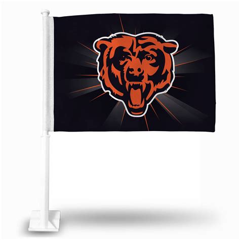 Official Licensed Nfl Chicago Bears Head Flag 3 Day Flags