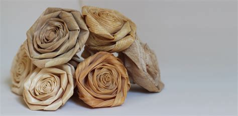 wooden rose hand made rose made out of wooden shavings