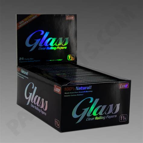 Glass 114 Clear Rolling Papers 24ct