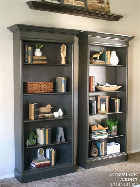 Here is a diy that won't disappoint; How to Upgrade Bookshelves | Bookshelves diy, Furniture bookshelves, Refurbished furniture