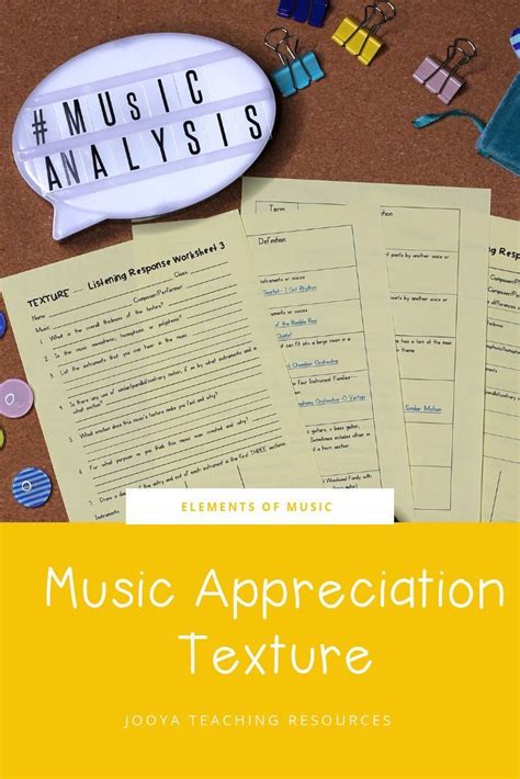 Music theory is the study of the practices and possibilities of music. Elements of Music Texture Listening Worksheets | Teaching music theory, Music activities, Music ...