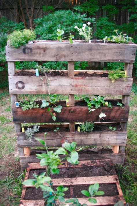 This post has now been updated. 25 DIY Pallet Garden Projects | Pallet Furniture Plans