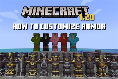 Cómo Personalizar Armaduras En Minecraft Guía 2023