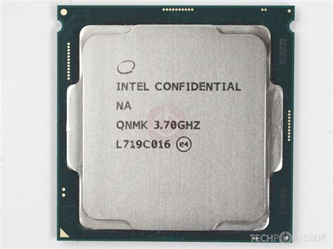 Intel Core I7 8700k Specs Techpowerup Cpu Database