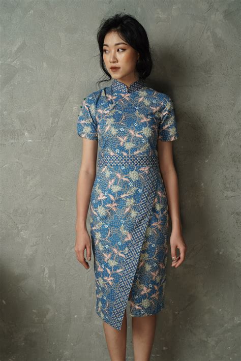 joli pretty modern cheongsam qipao singapore online shop pakaian wanita gaya model pakaian