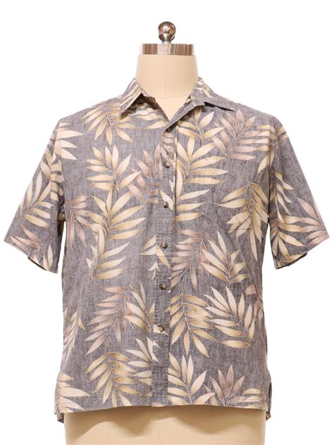 S Retro Hawaiian Shirt Early S Cooke Street Honolulu Mens