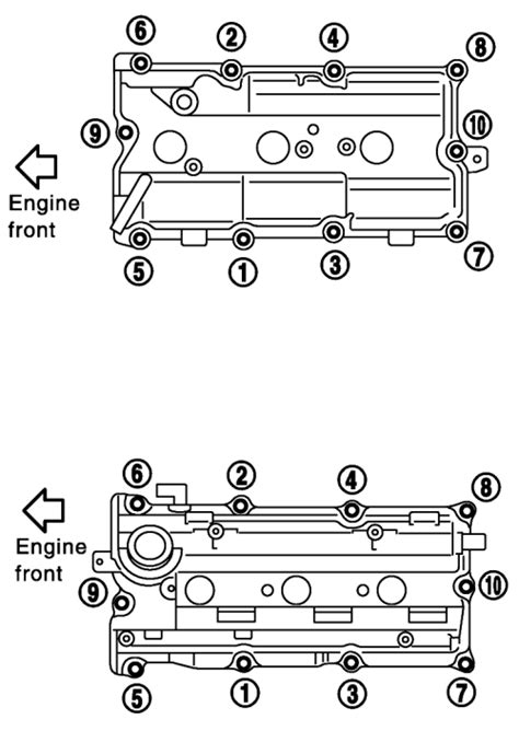 Bmw Valve Cover Tightening Sequence Bmw Valve Cover Tightening