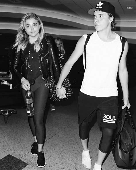 Chloë Grace Moretz And Brooklyn Beckhams Instagrams Of Each Other Are So Adorable Teen Vogue