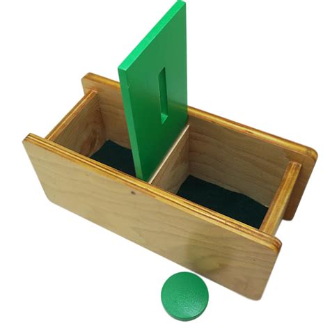 Origami diy gift box templates 40+ best ideas. Flip Lid - Coin Imbucare Box - Montessori Wooden Materials ...