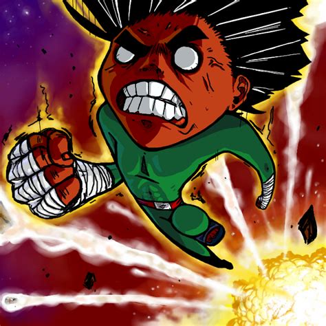 Rock Lee 8 Chibi Fan Arts Your Daily Anime Wallpaper And