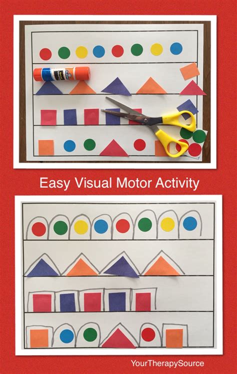 Easy Visual Motor Activity Your Therapy Source