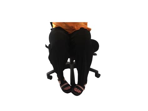 girl s legs position under the table 34592846 png