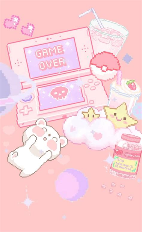 Kawaii Pastel Aesthetic Wallpapers Wallpaper Cave Cloudy 8af