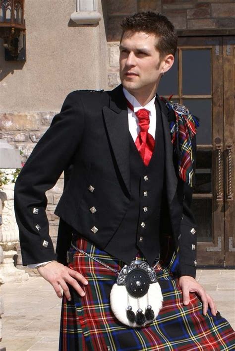 Prince Charlie 5 Button Vest Rental Package Scottish Wedding Themes