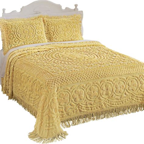 Free 2 Day Shipping Buy Calista Chenille Lightweight Bedspread With