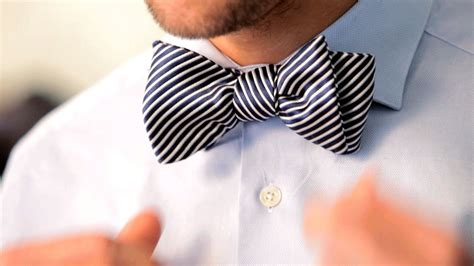 How To Tie A Bow Tie Mens Fashion Youtube