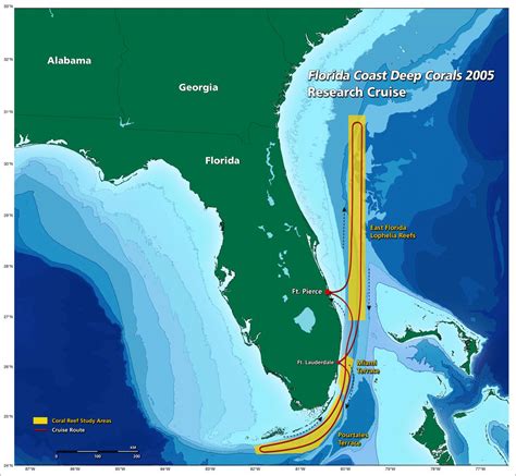 Florida Ocean Depth Chart
