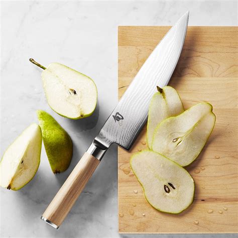 shun classic blonde 20 cm chef s knife williams sonoma australia