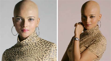 Glenda Narulla Shaved Her Head Bald For A Fashion Photo Shoot