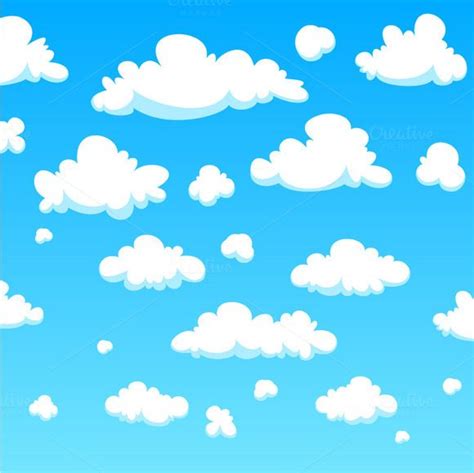 Cartoon Clouds Cartoon Clouds Clouds Cartoon Styles