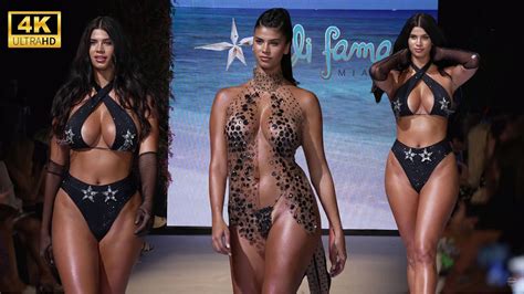 Sexy Lucciana Beynon In Slow Motion Miami Swim Week Art Heart Fashion Show YouTube