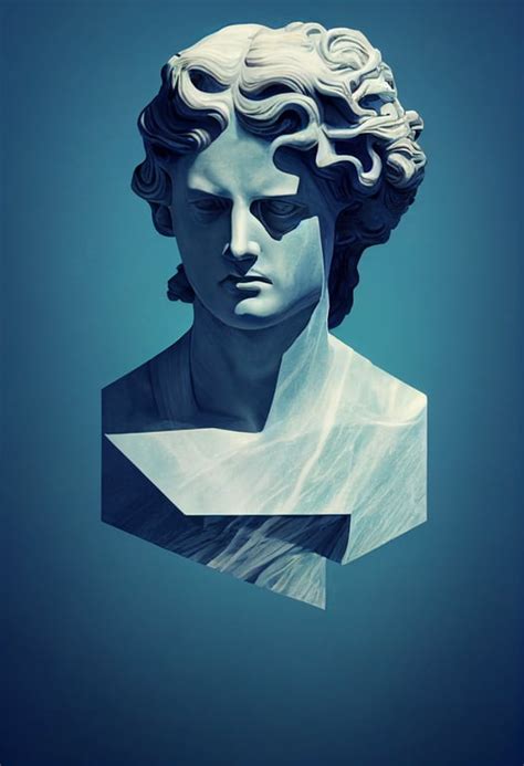 Prompthunt Greek Statue Vaporwave Glitch
