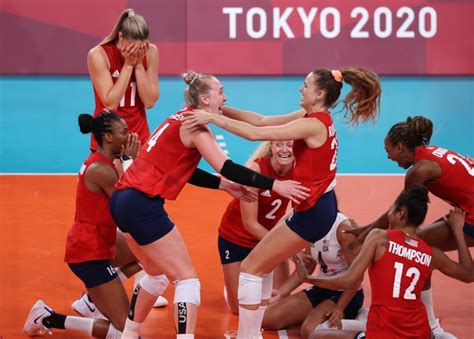 volleyball u s women team win first gold medal against brazil reuters