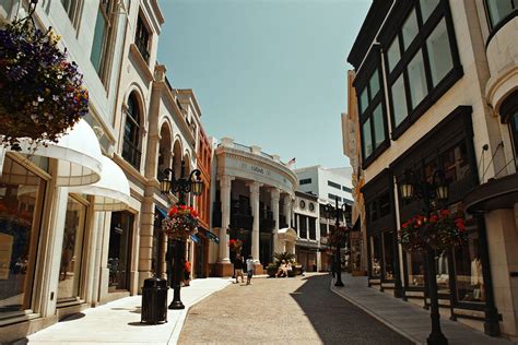 Rodeo Drive Beverly Hills Los Angeles California Shopping