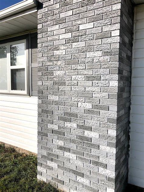 'terra potta' chimney crown in t/c stucco paint finish from chimney king. DIY Painted Exterior Brick Chimney | Brick exterior house ...