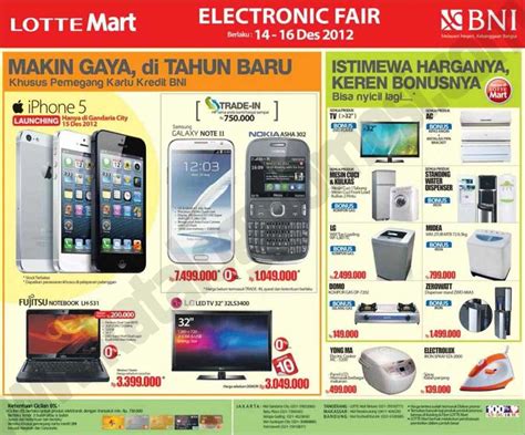 Dapatkan penawaran menarik selama promo berlangsung. Katalog Belanja dan Promosi Lottemart Hypermarket ...