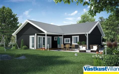 Auch die dem eingang vorgesetzte veranda ist unverwechselbar schwedisch. SkandiHaus Haustyp 128 | Haus, Schwedenhaus, Günstiges haus
