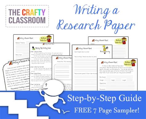 Writing Guides For Kids The Crafty Classroom